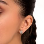 گوشواره نقره کاپ کیک کوچولو - تصویر 2